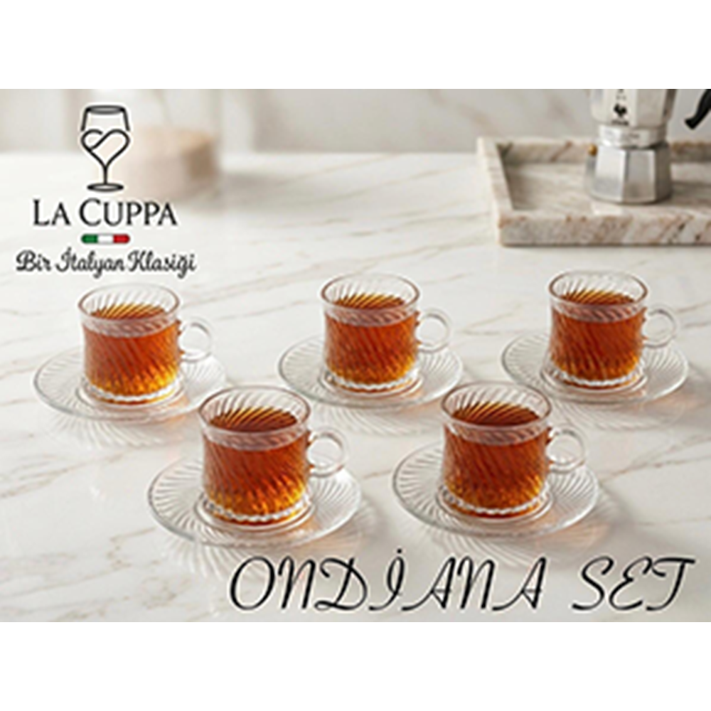 601 ONDİANA 6 LI BARDAK*8