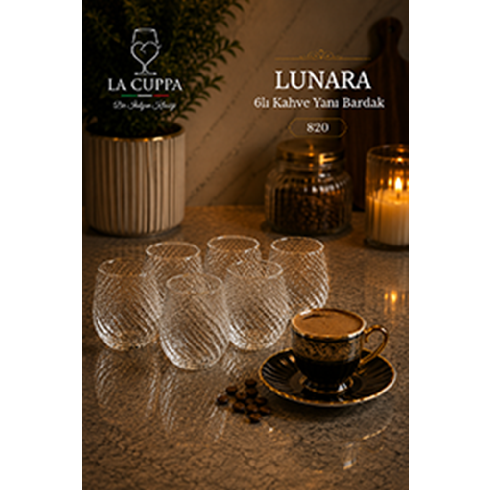 820 LUNARA 6 LI BARDAK*8
