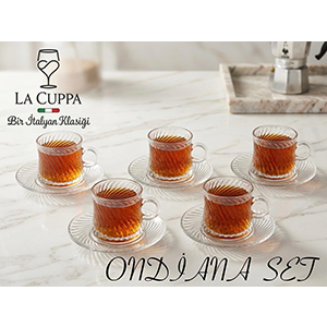 601 ONDİANA 6 LI BARDAK*8