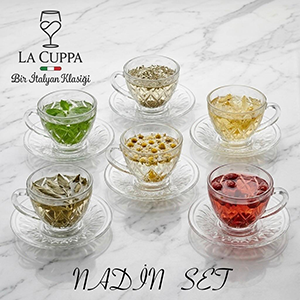 609 NADİN ÇAY SETİ*4