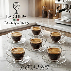 611 LUTSİA FİNCAN SET 12 PRÇ*4