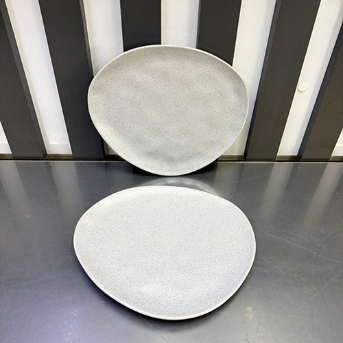 23 CM Tabak PASTA (647 Artistik Mat Gri) *12