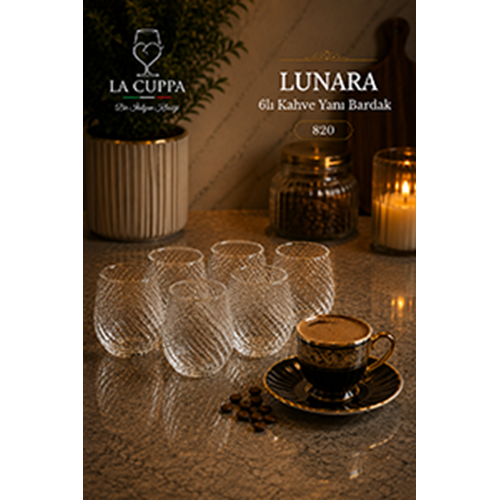 820 LUNARA 6 LI BARDAK*8