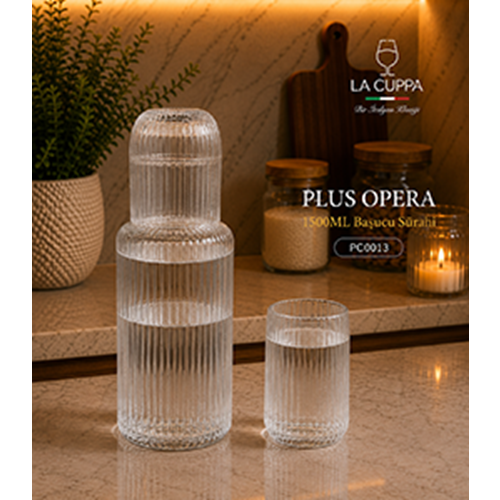 PLUS OPERA 1500 ML BAŞUCU SÜRAHİ (2 MODEL)*12